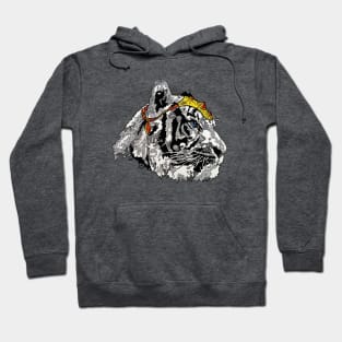 Spirit Animal, Tiger Illustration Hoodie